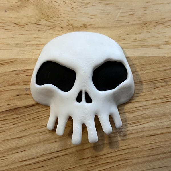 Haunted Christmas Skull - Haunted Mansion - Halloween House Decor - Holiday Skull - Nightmare Before Christmas Prop - Haunted Wreath