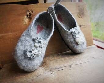 norwegian felt slippers