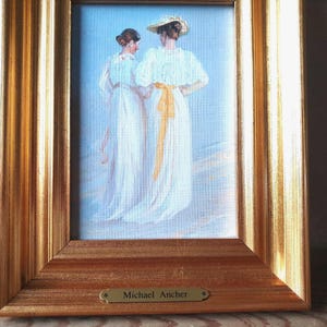 Danish Painter vintage Art print Home Museum vintage art print Vintage Art Reproduction on canvas  Shipping from Norway