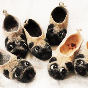 pug slippers for adults