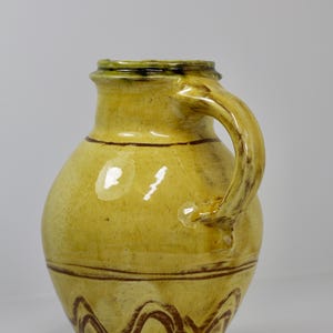 New Slipware pottery jug by Ben Daniel