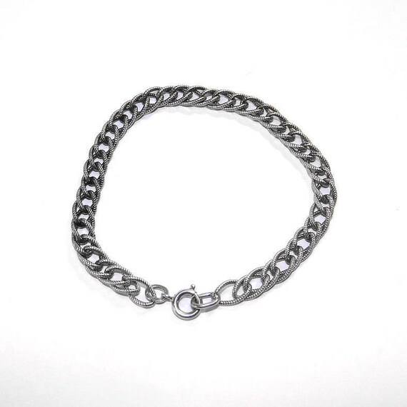 Sterling Jacoby Bender Charm Bracelet - Unusual Vi