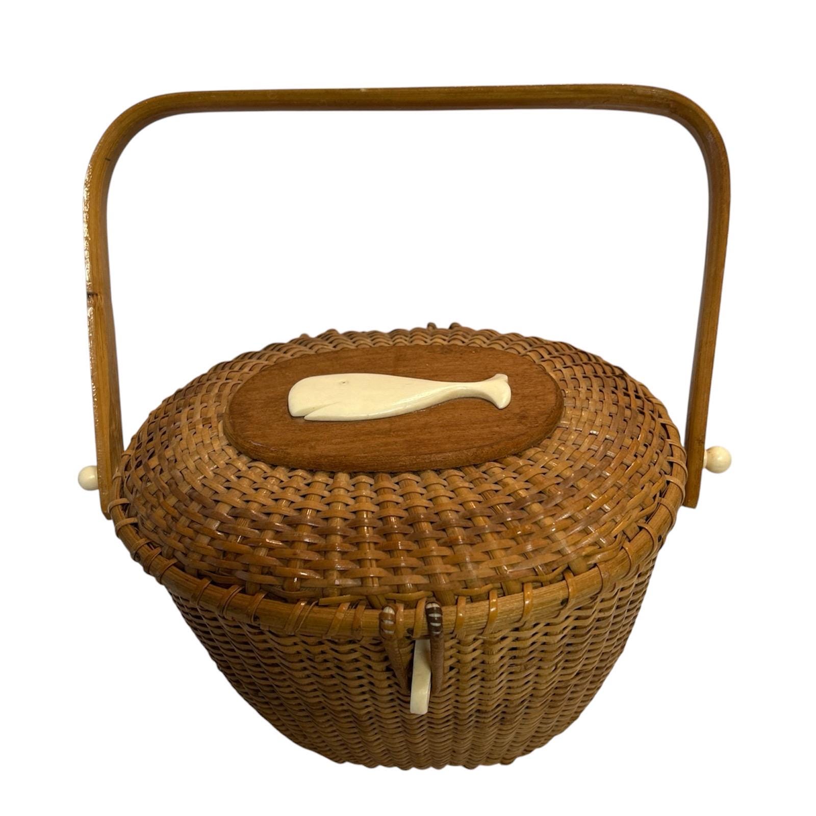 Nantucket Basket Bag - Etsy Nantucket Basket Bag - Etsy