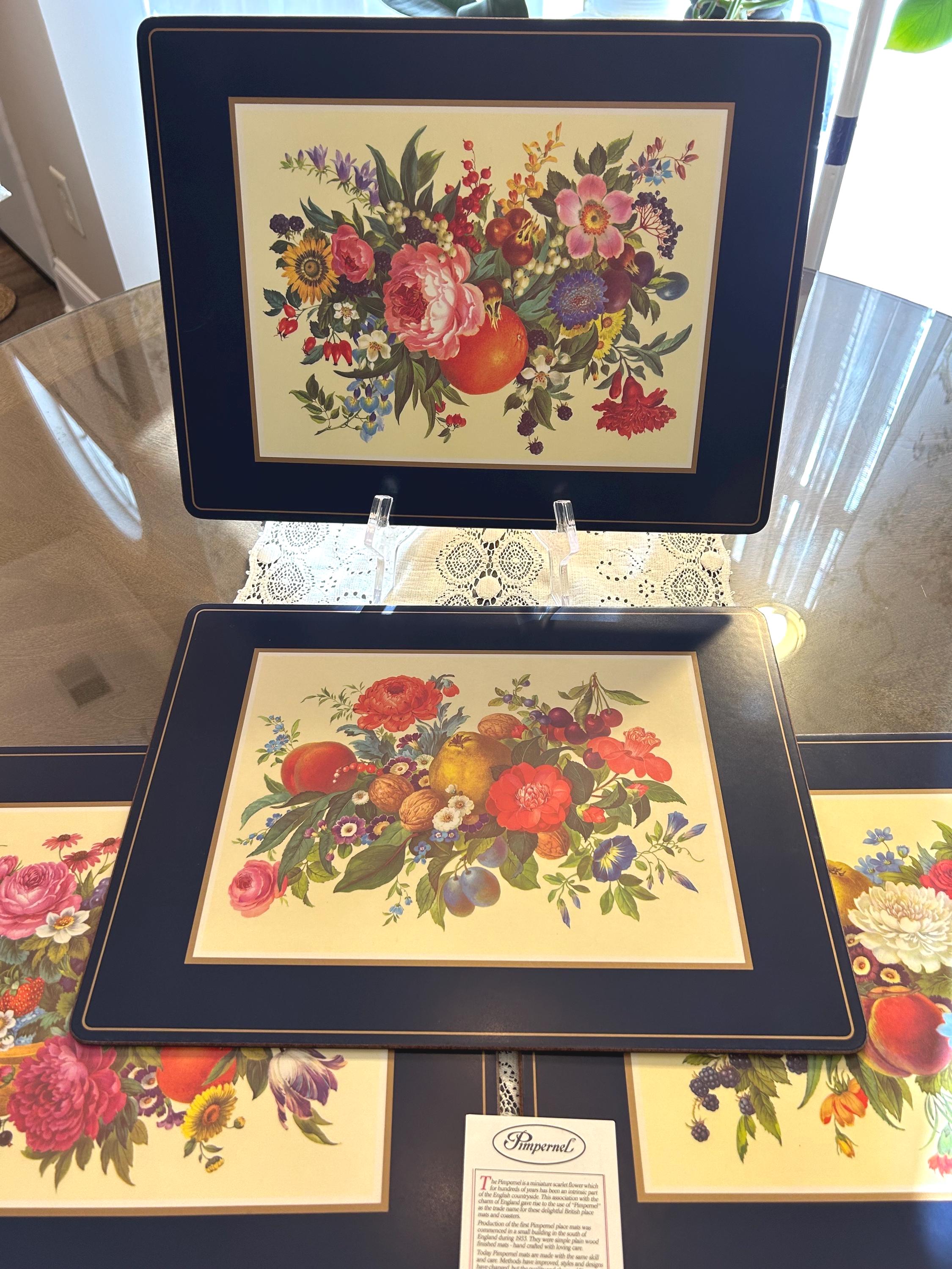 専用 Pimpernel Place Mats コースター ランチョンマット Amazon