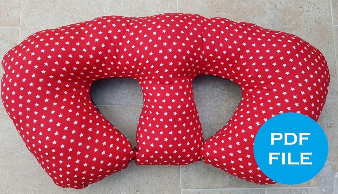 Twin Feeding Pillow Pattern DIGITAL DOWNLOAD PDF Pattern Etsy