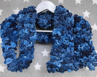Brain Scarf | Navy Blue