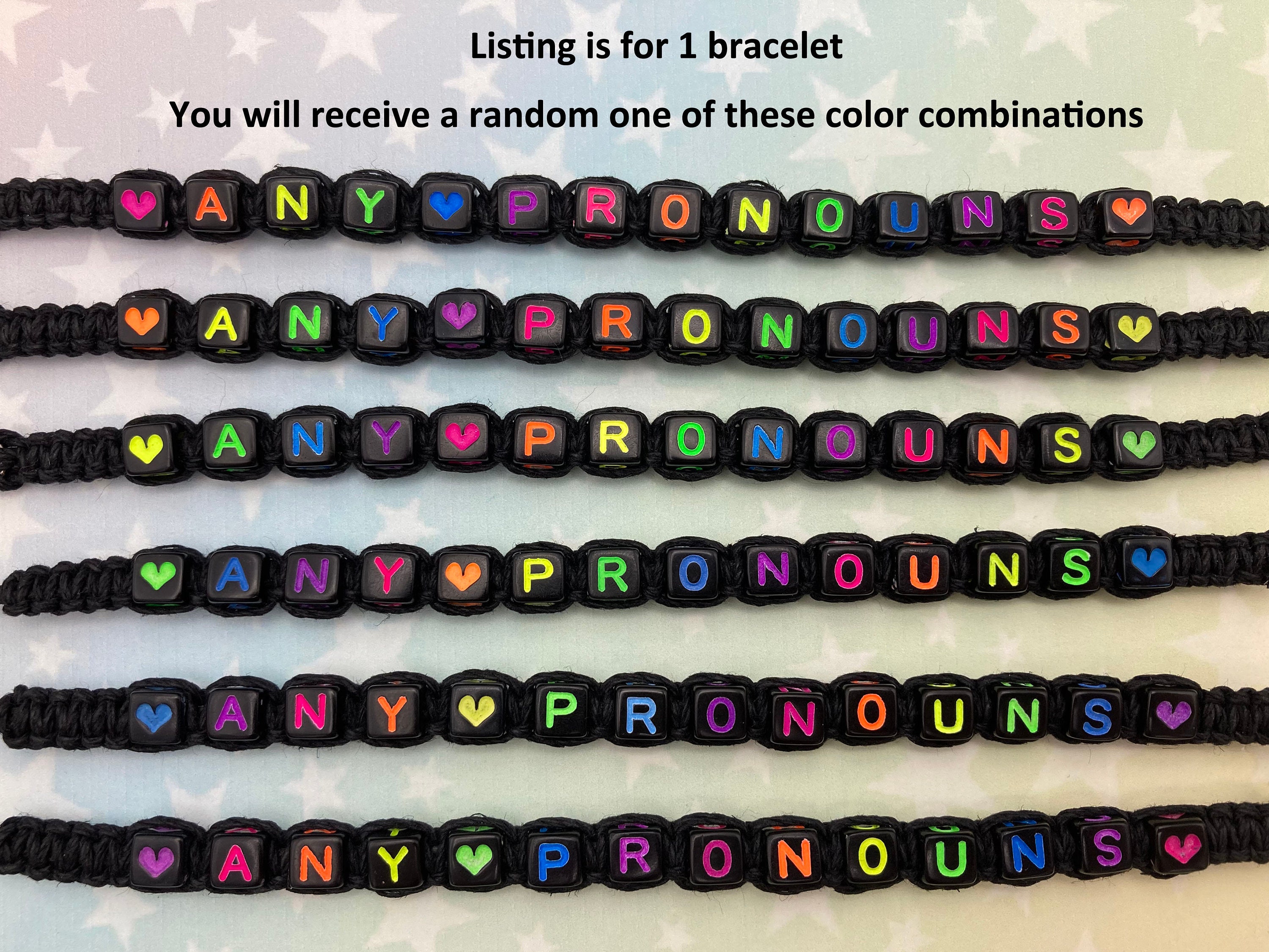 DIY Macrame Friendship Bracelet with Alphabet Beads, Adjustable