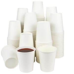 Cups for Hot or Cold Beverage, Paper Coffee Cups