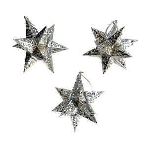 Three Dimensional Tin Star