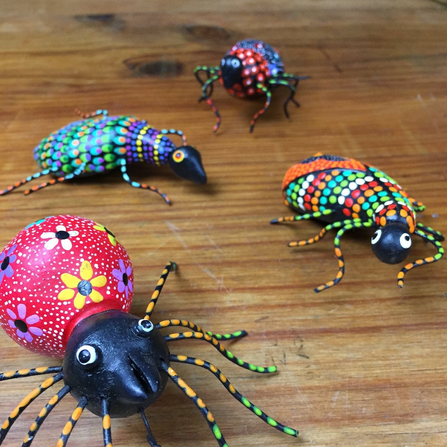 Ceramic Insect Designs Ceramic and Wire Insects. Made in Mexico - Etsy