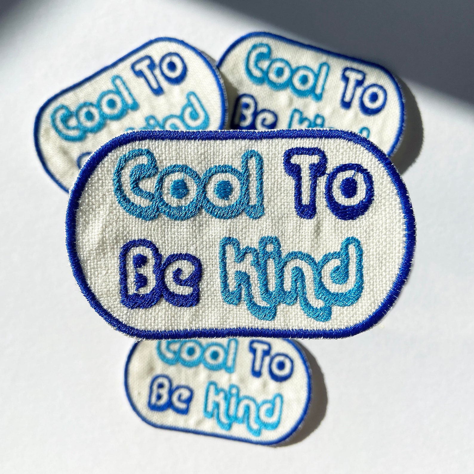 Cool to Be Kind Embroidered Iron-on Patch - Etsy
