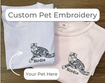 Custom pet embroidery