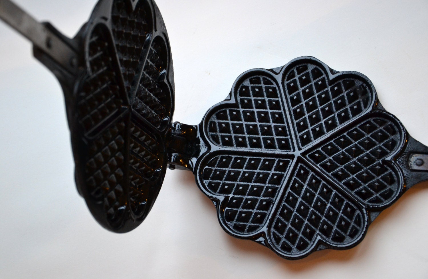Vintage waffle maker Norwegian waffle iron Cast iron Jøtul Etsy