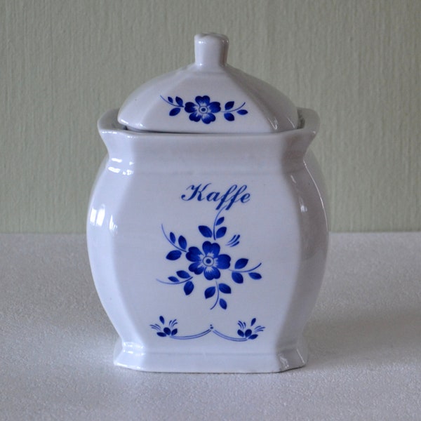 Vintage coffee storage jar from Scandinavia