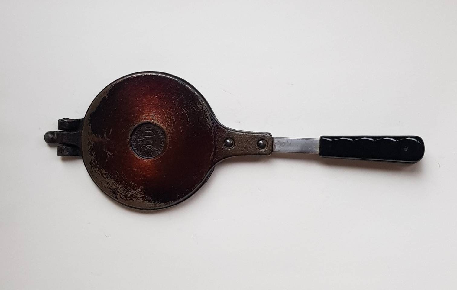 Vintage Waffle Maker Norwegian Krumkake Iron Pizzelle Press Etsy