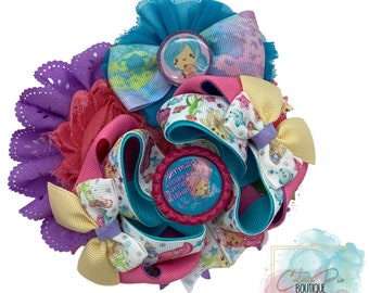 Over The Top (OTT) Hair Bow - { Mermaid Kisses & Starfish Wishes }