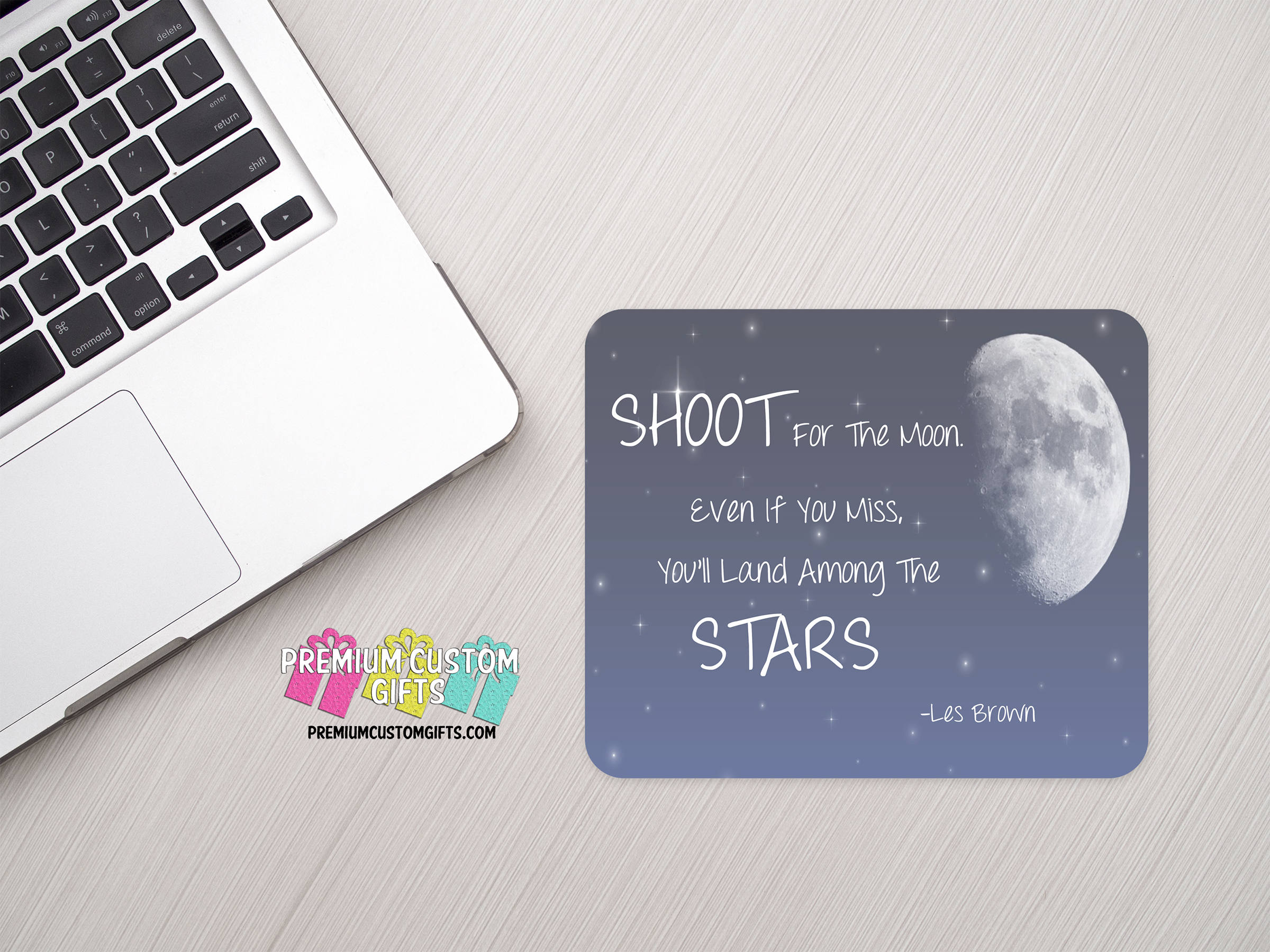 Shoot For The Moon Mouse Pad Custom Mouse Pad