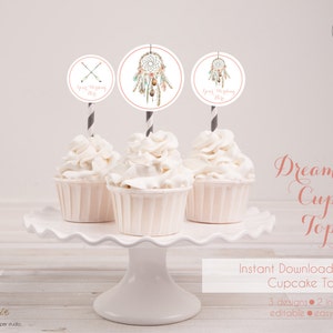 Dreamcatcher Cake Topper/ Boho Cake Decor/ Boho Party Supplies/ Dream  Catcher/ Dreamcatcher Centerpieces 