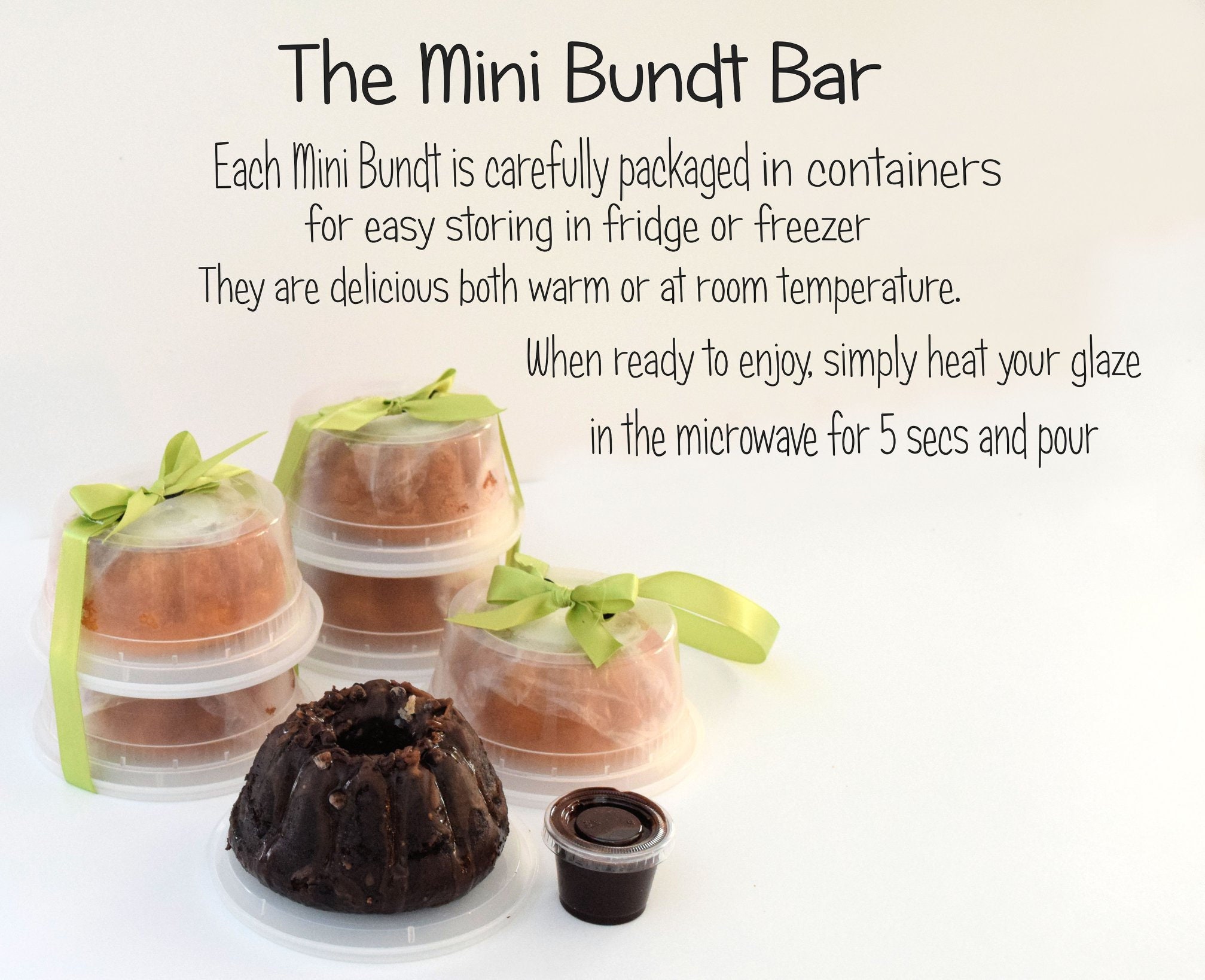 Die Mini Bundt Bar Mini Bundt Kuchen infundiert mit | Etsy