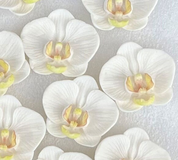 Fondant Orchids - Qty 4 - Etsy