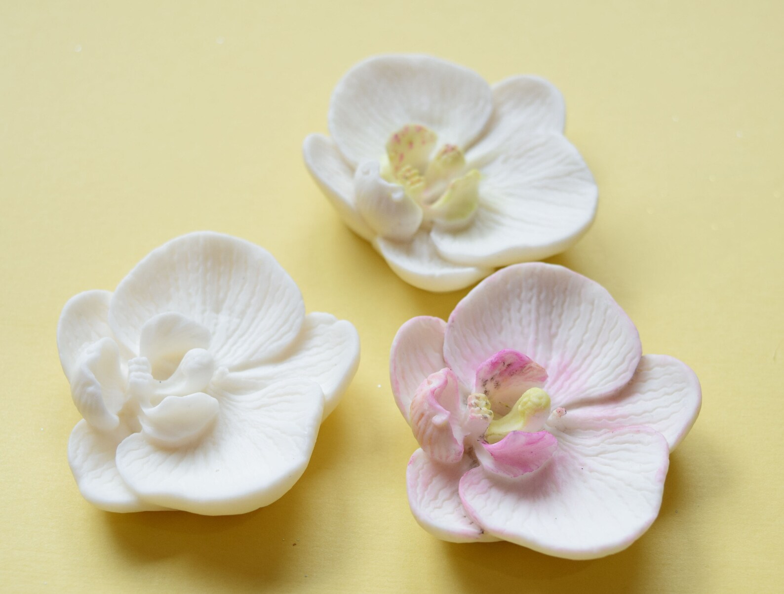 Fondant Orchids - Qty 4 - Etsy