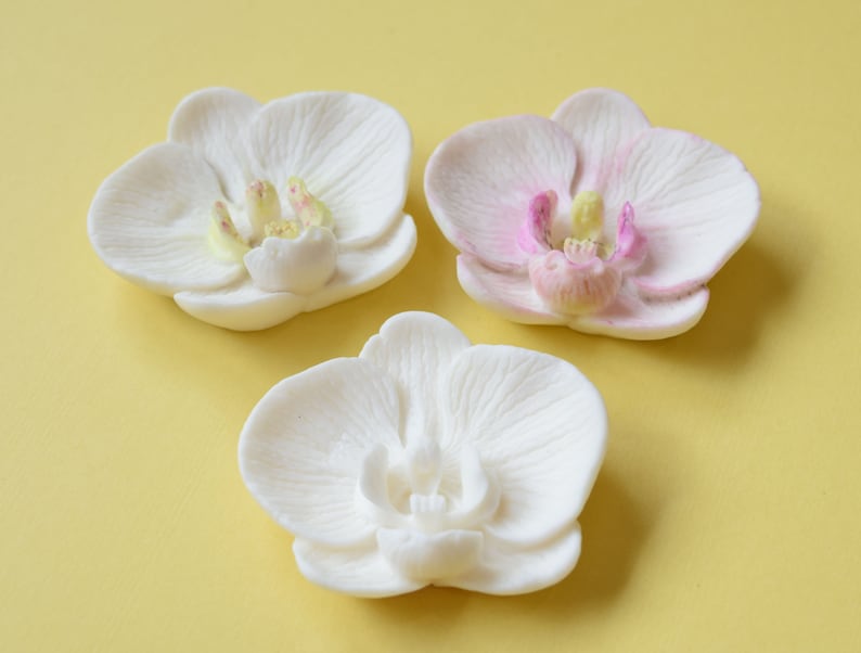 Fondant Orchids - Qty 4 - Etsy