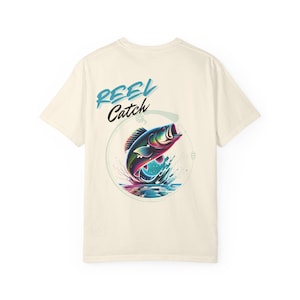 Reel Catch Fishing Shirt Unisex T-shirt | Fishing Gift | Fishing Apparel | Fisherman Tee | Hooked | Fishing Graphic Tee | Fishing Present