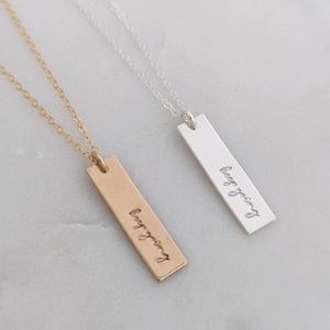 Keep Going Necklace, Motivation Necklace, 14k Gold Fill or Sterling Silver