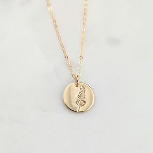 Collier fleur de lavande, bijoux lavande, cadeau sur le thème de la lavande, estampé vie