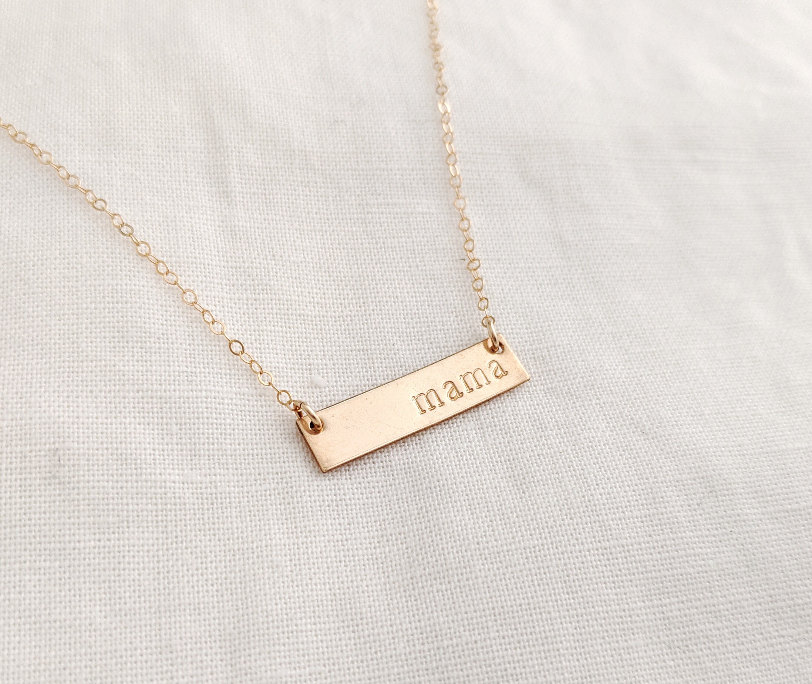 dainty mothers necklace
