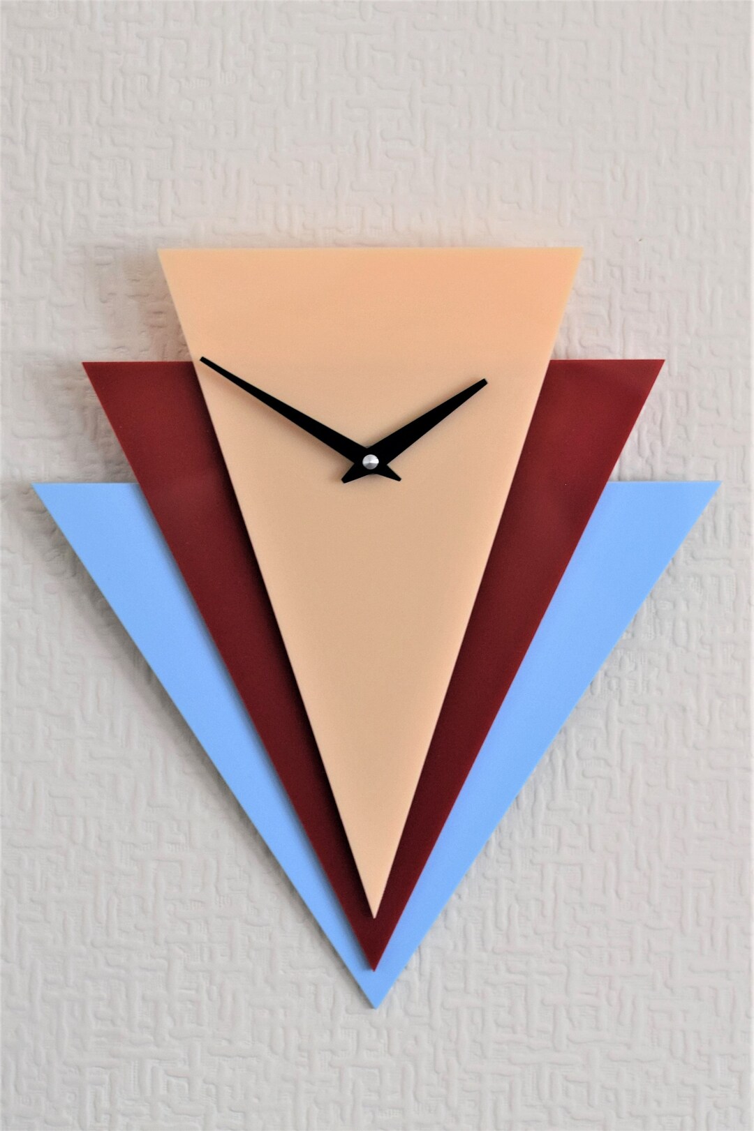 Art Deco Style Wall Clock /art Deco Wall Decor / House Warming Etsy UK