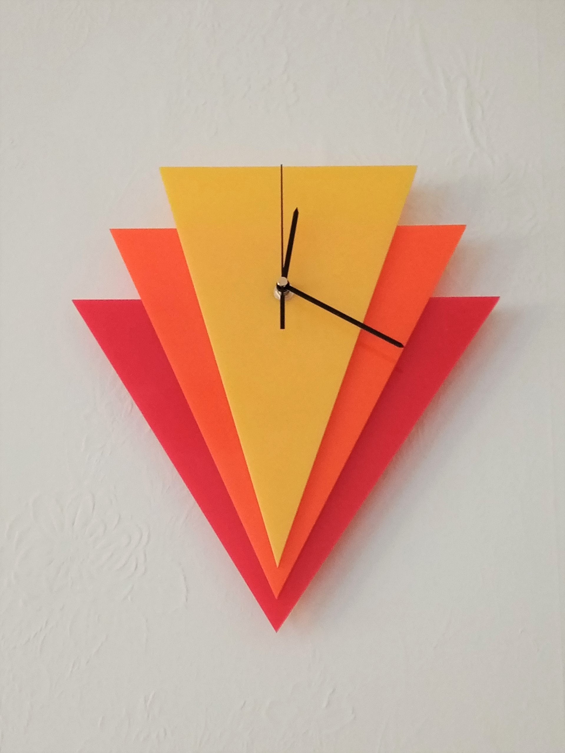 Art Deco Style Wall Clock /art Deco Wall Decor / House Etsy UK