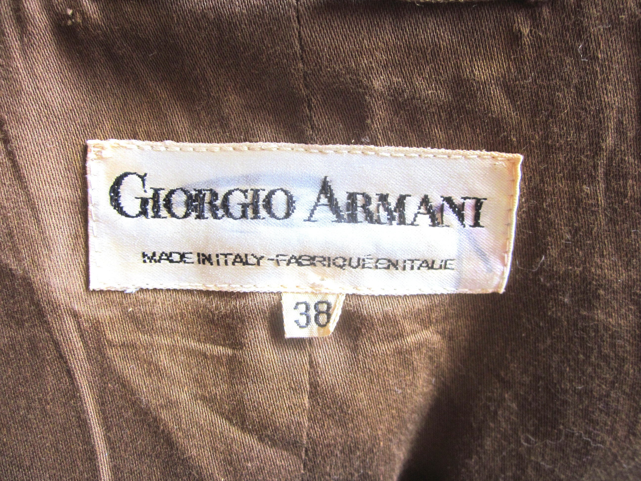 vintage GIORGIO ARMANI jacket アルマーニ Vintage Giorgio Armani Le Collezioni Bomber Jacket, Mens 40