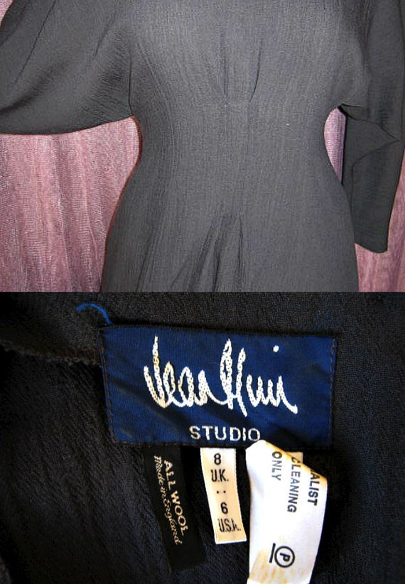 JEAN MUIR Dress / Jean Muir 80s dress / fits S-M … - image 5