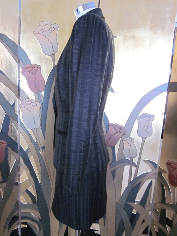 OZBEK Tuxedo Suit / fits XS-S / Ozbek vintage tux… - image 4