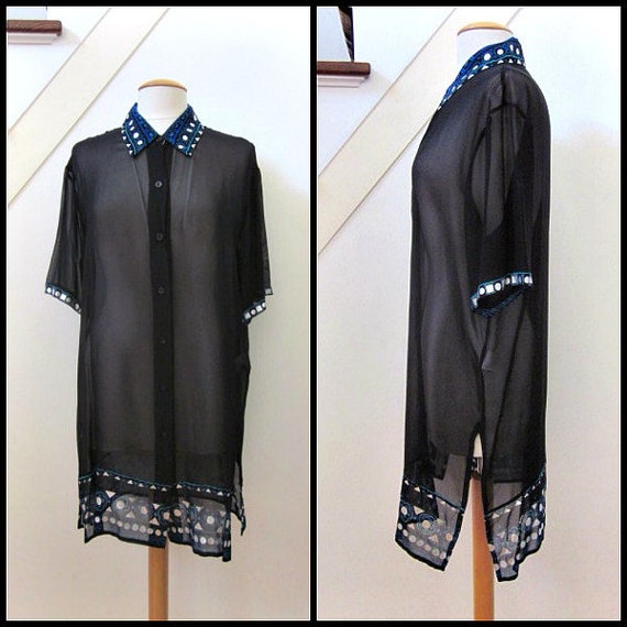 Gottex Cover Up / Gottex tunic / Gottex Sheer Tuni