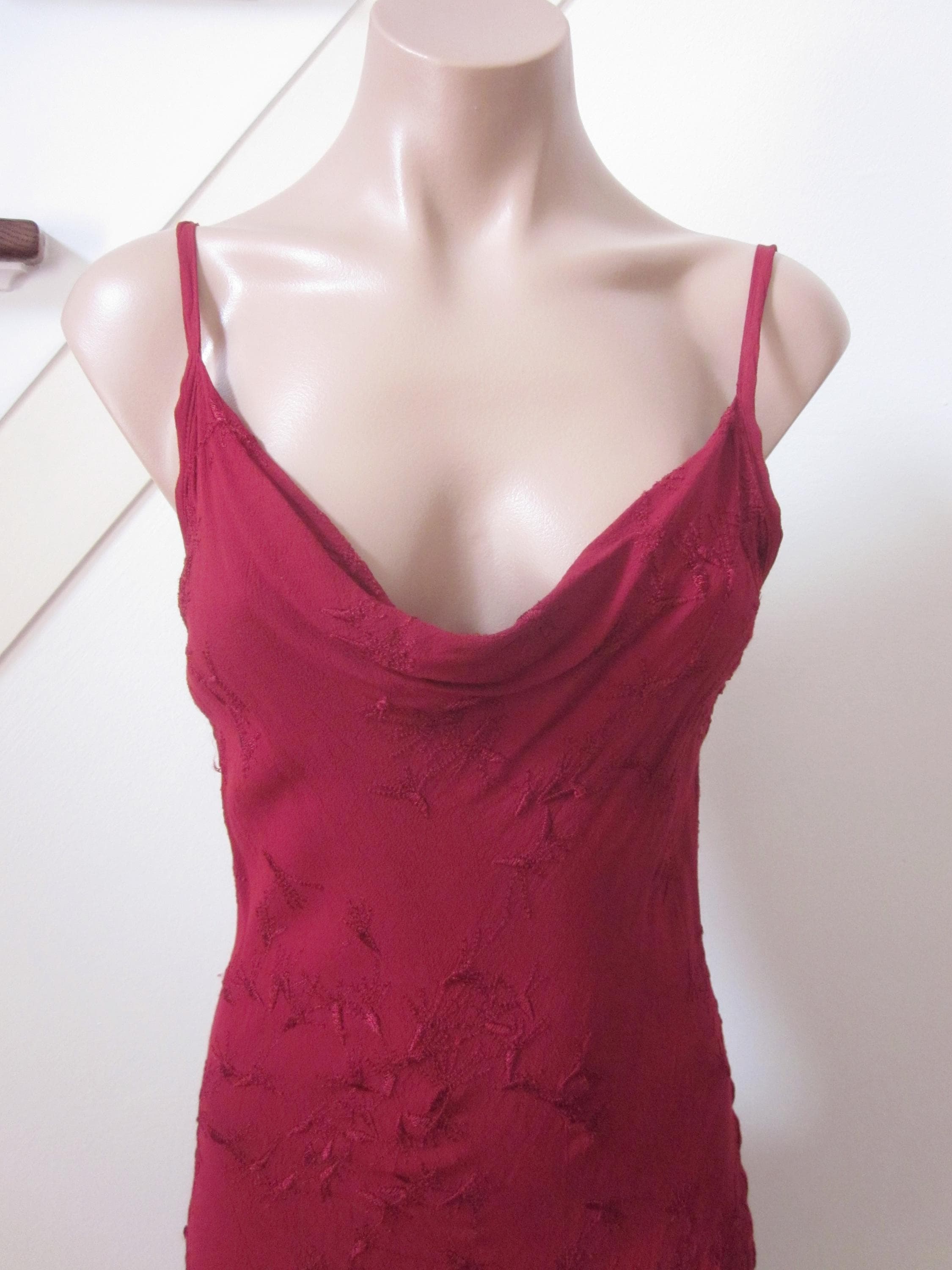 Ghost London Dress / Fits XS-S / 90s Ghost England Bias Slip