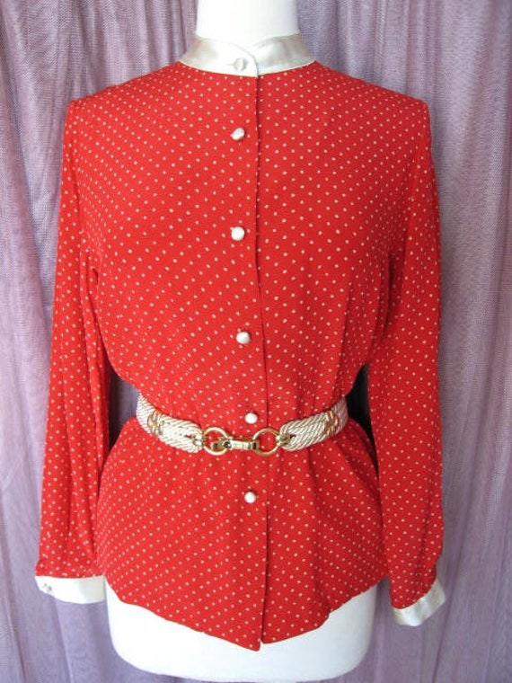 Mr Beene Blouse / Geoffrey Beene Blouse / Vintage… - image 3