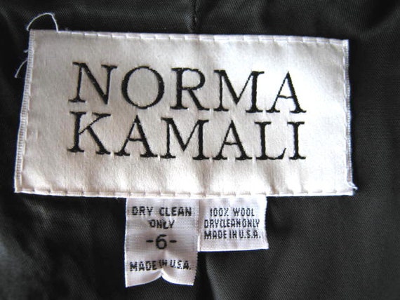 Norma Kamali Jacket / Sz 6 fits M / Vintage Norma… - image 10