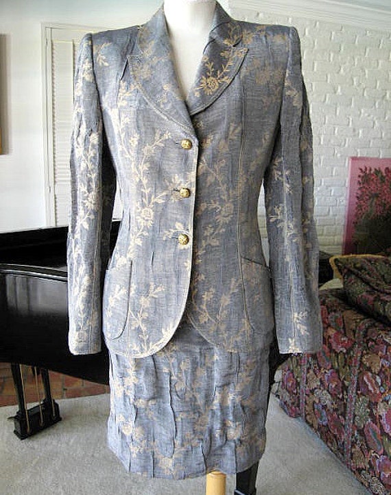 EMANUEL UNGARO PARALLELE / Vintage Ungaro suit / V