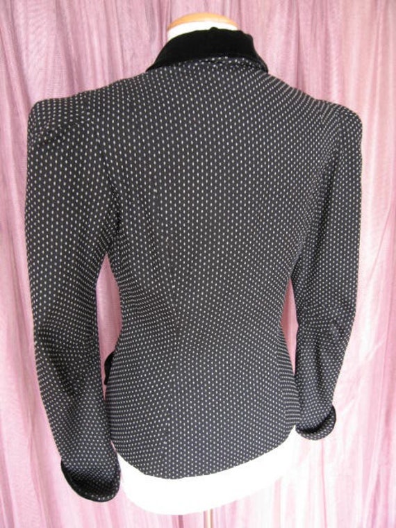 Norma Kamali Jacket / Sz 6 fits M / Vintage Norma… - image 8