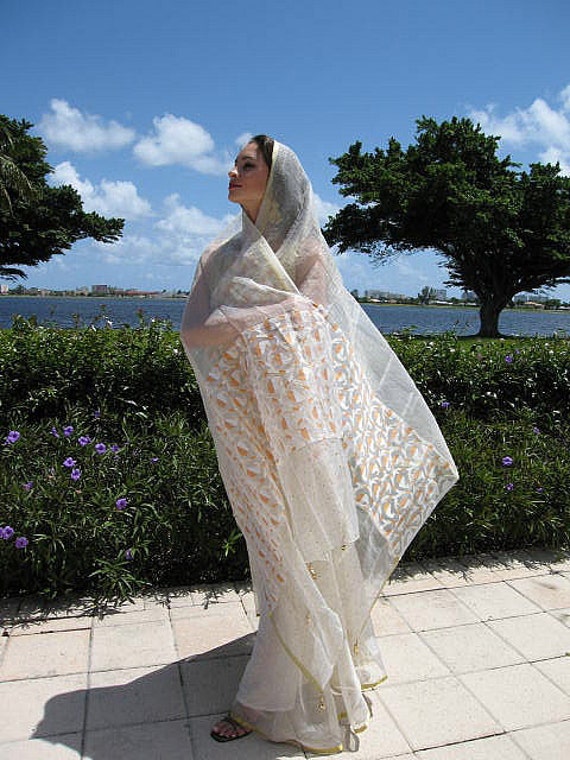 Novia India / traje la boda / velo de novia falda - Etsy España