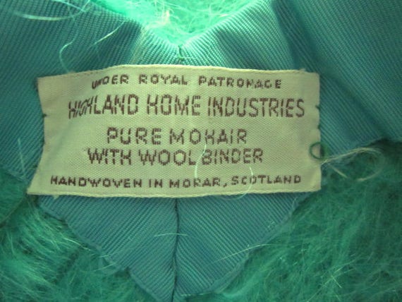 Highland Home Industries / handwoven Mohair Cape … - image 9