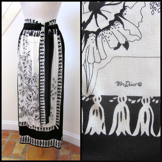 Mr Dino Skirt / Vintage Mr Dino skirt / 70s Mr Din