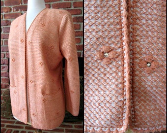 Christian A Sweater /Christian A jacket/ fits M / Socialite Knit Jacket /Adolfo protege