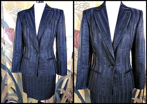 OZBEK Tuxedo Suit / fits XS-S / Ozbek vintage tux… - image 1