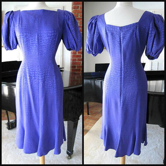 ADELE SIMPSON vintage dress / 70s Adele Simpson dr