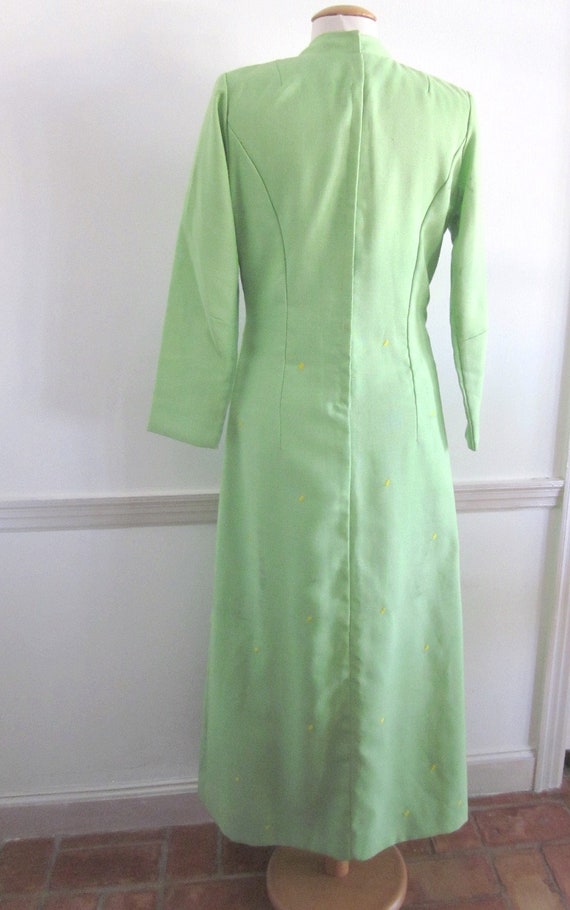 Embroidered Caftan / Vintage Caftan / Bird Embroi… - image 6