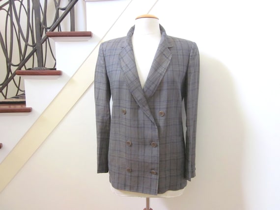 Gucci Linen Blazer / fits S  IT 40 / Vintage Gucc… - image 2