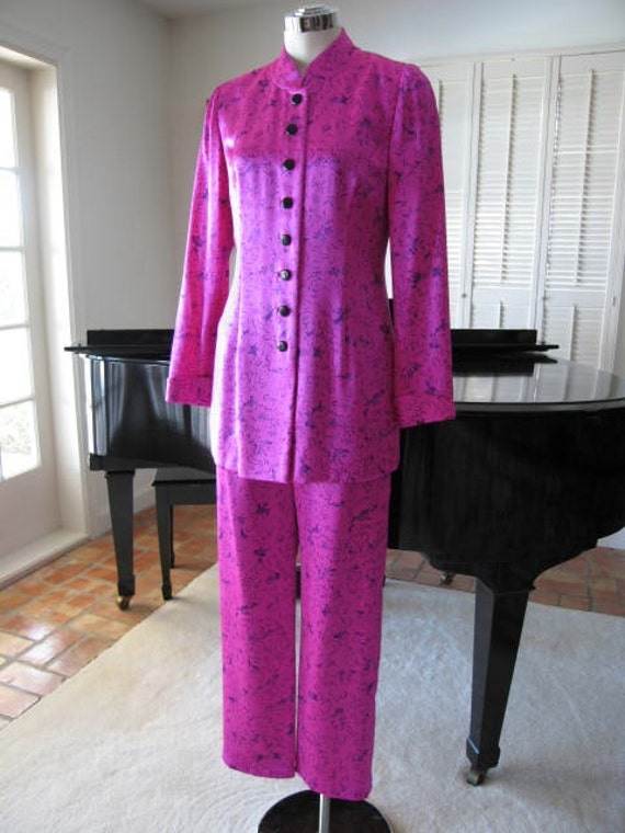 MIRELLA CAVORSO Couture Tunic Pants Suit Set / fi… - image 2